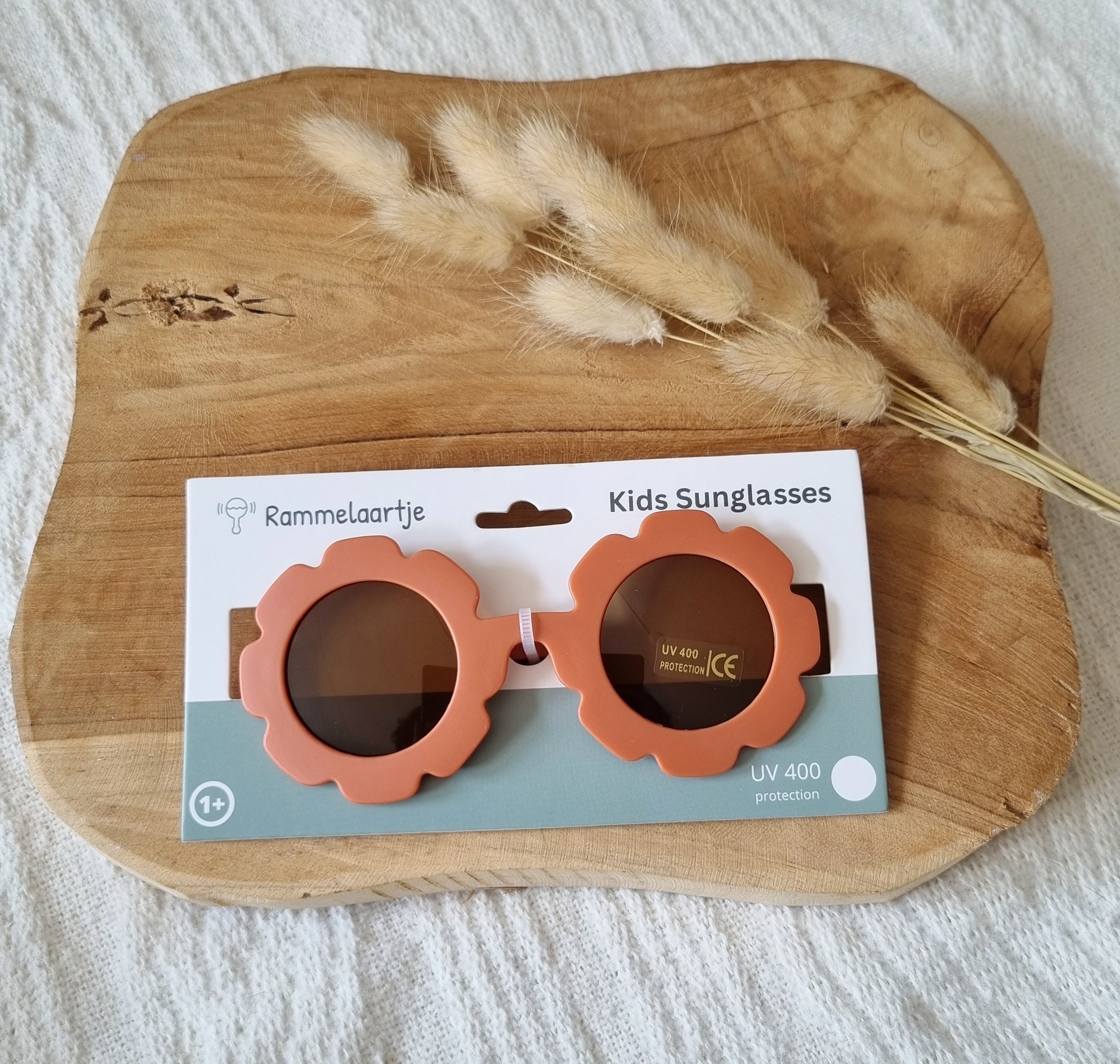 Baby- en kinder zonnebril UV400 bloem