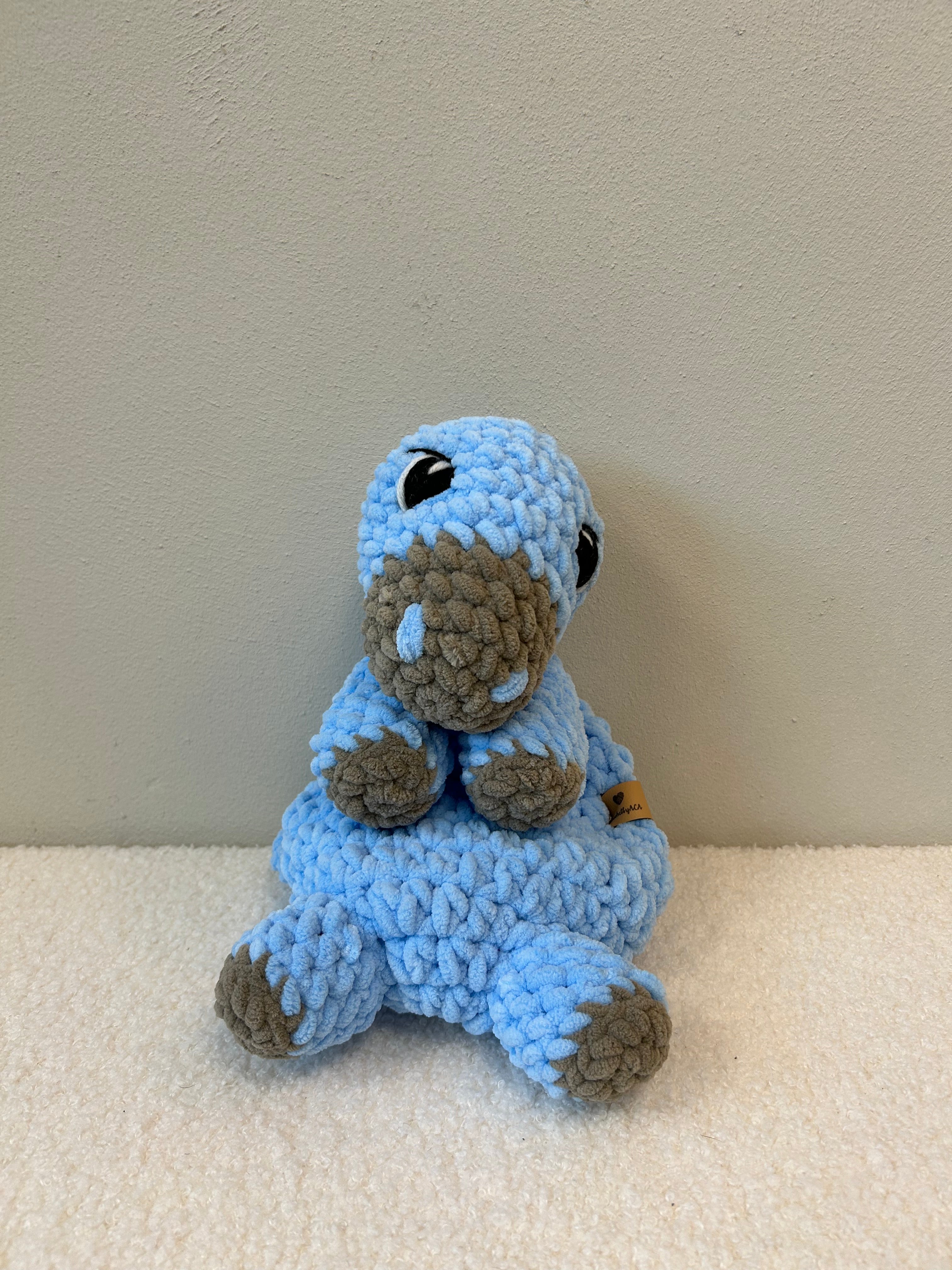 Baby Luna | Dani the Dino handgemaakte knuffel