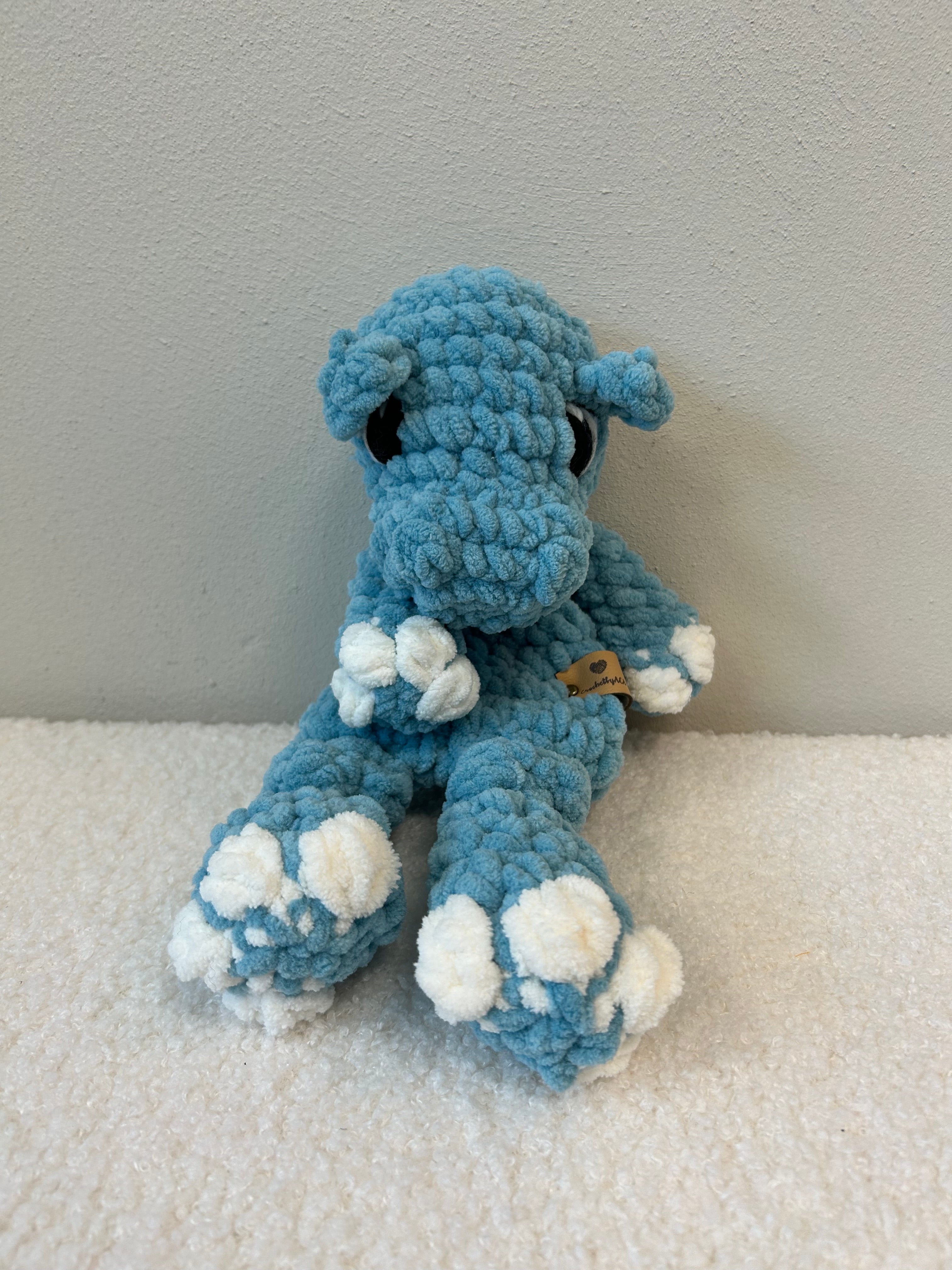 Baby Luna | Hippo handgemaakte knuffel