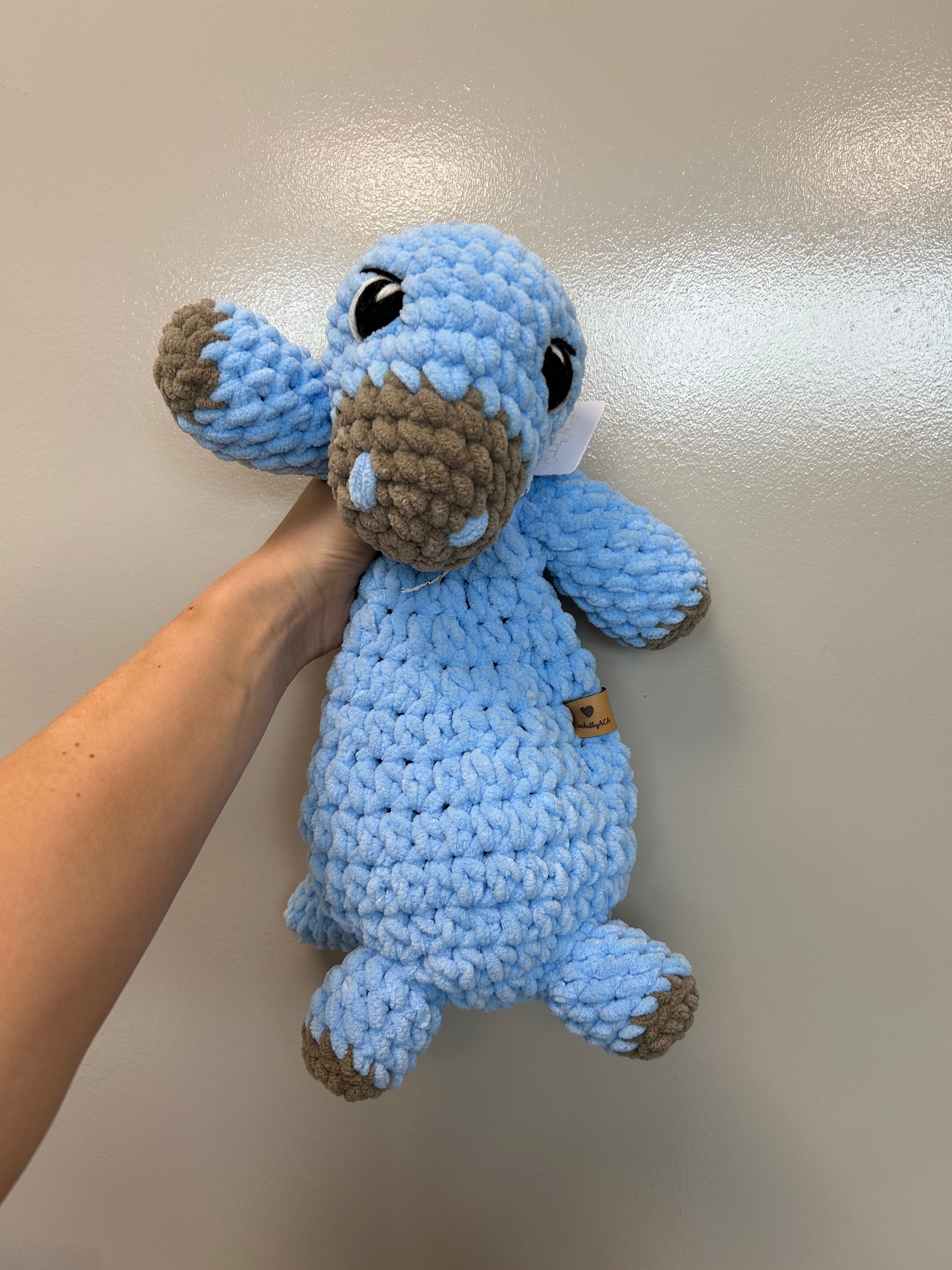 Baby Luna | Dani the Dino handgemaakte knuffel