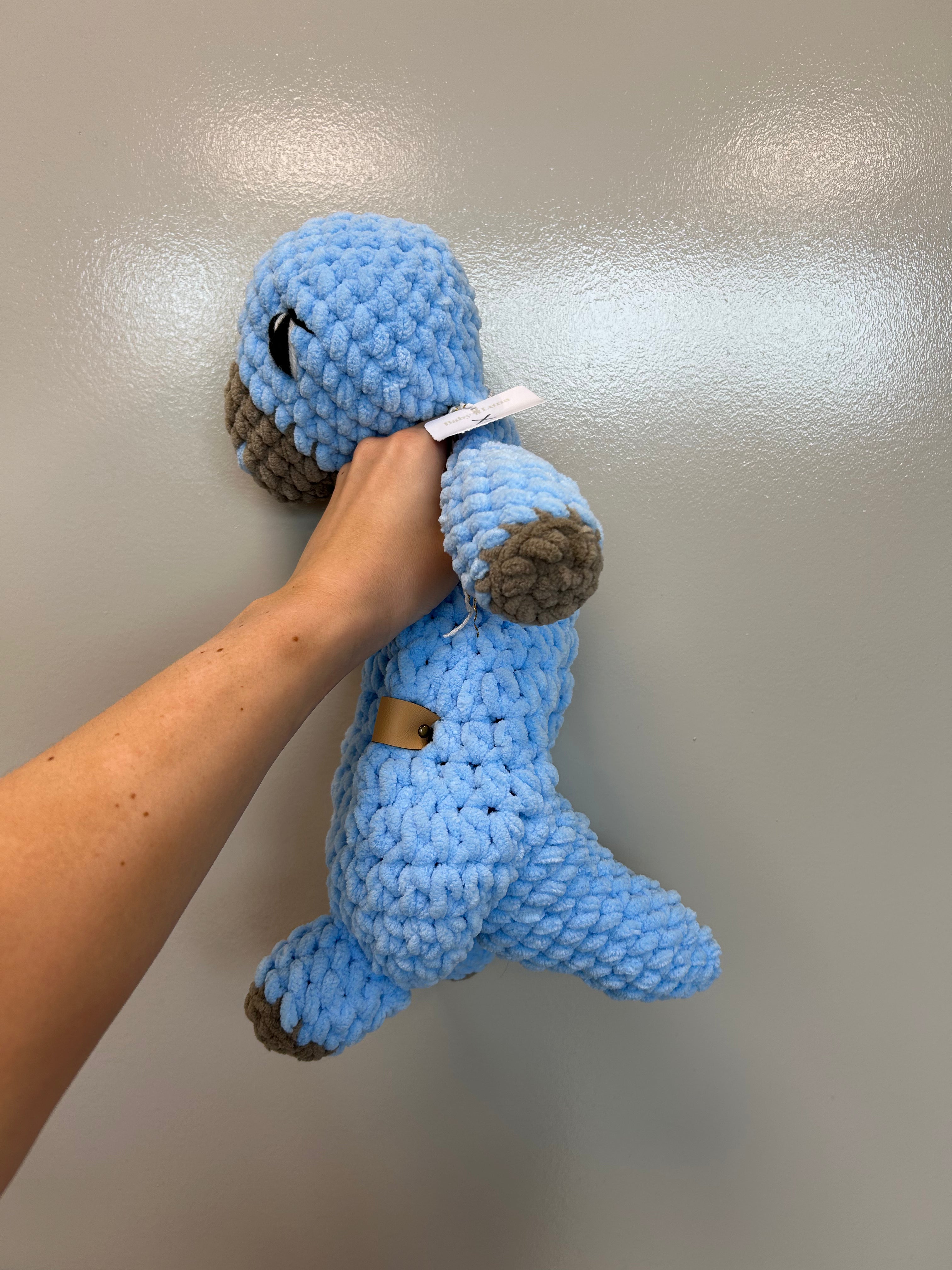 Baby Luna | Dani the Dino handgemaakte knuffel