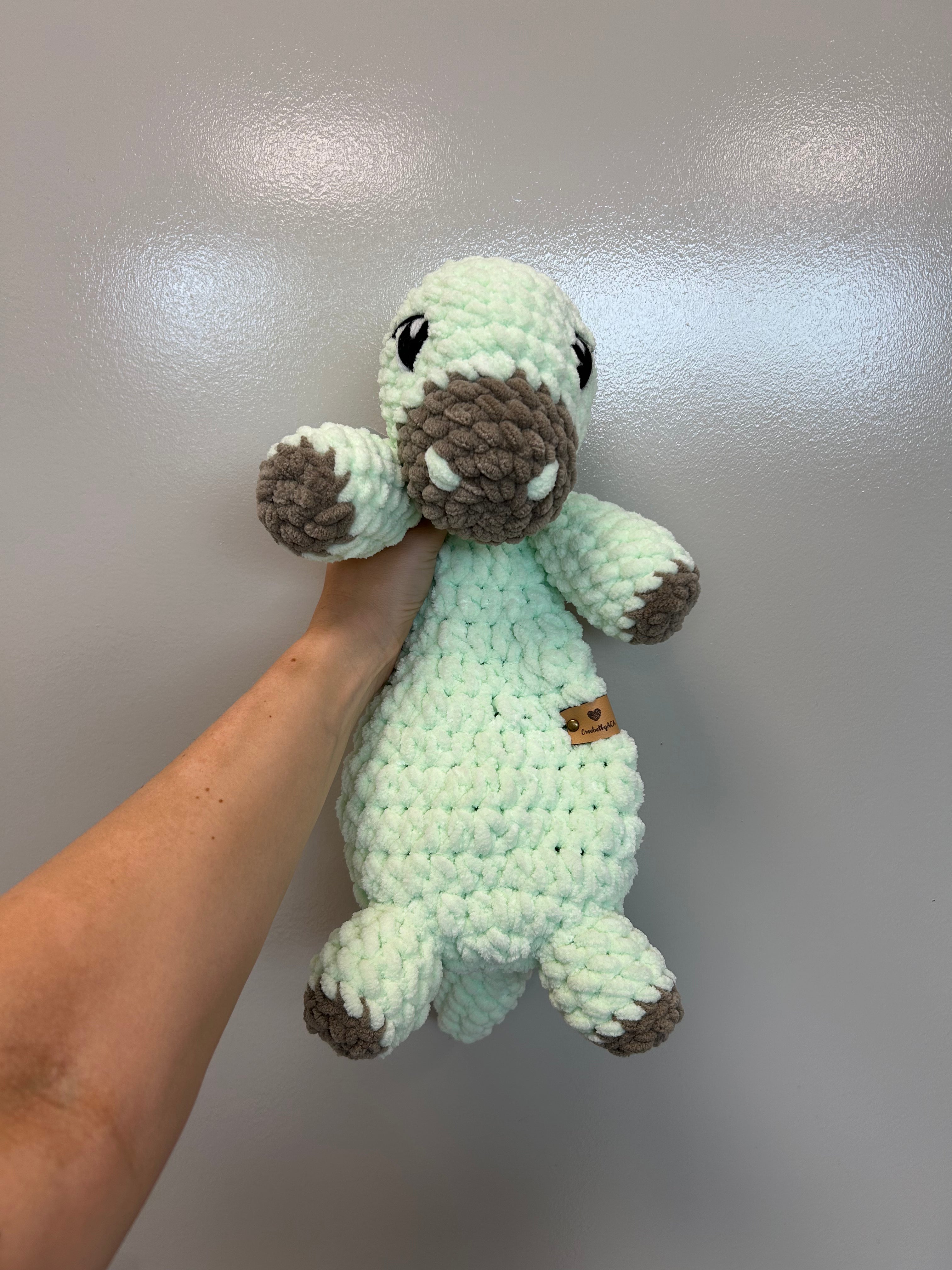Baby Luna | Dani the Dino handgemaakte knuffel