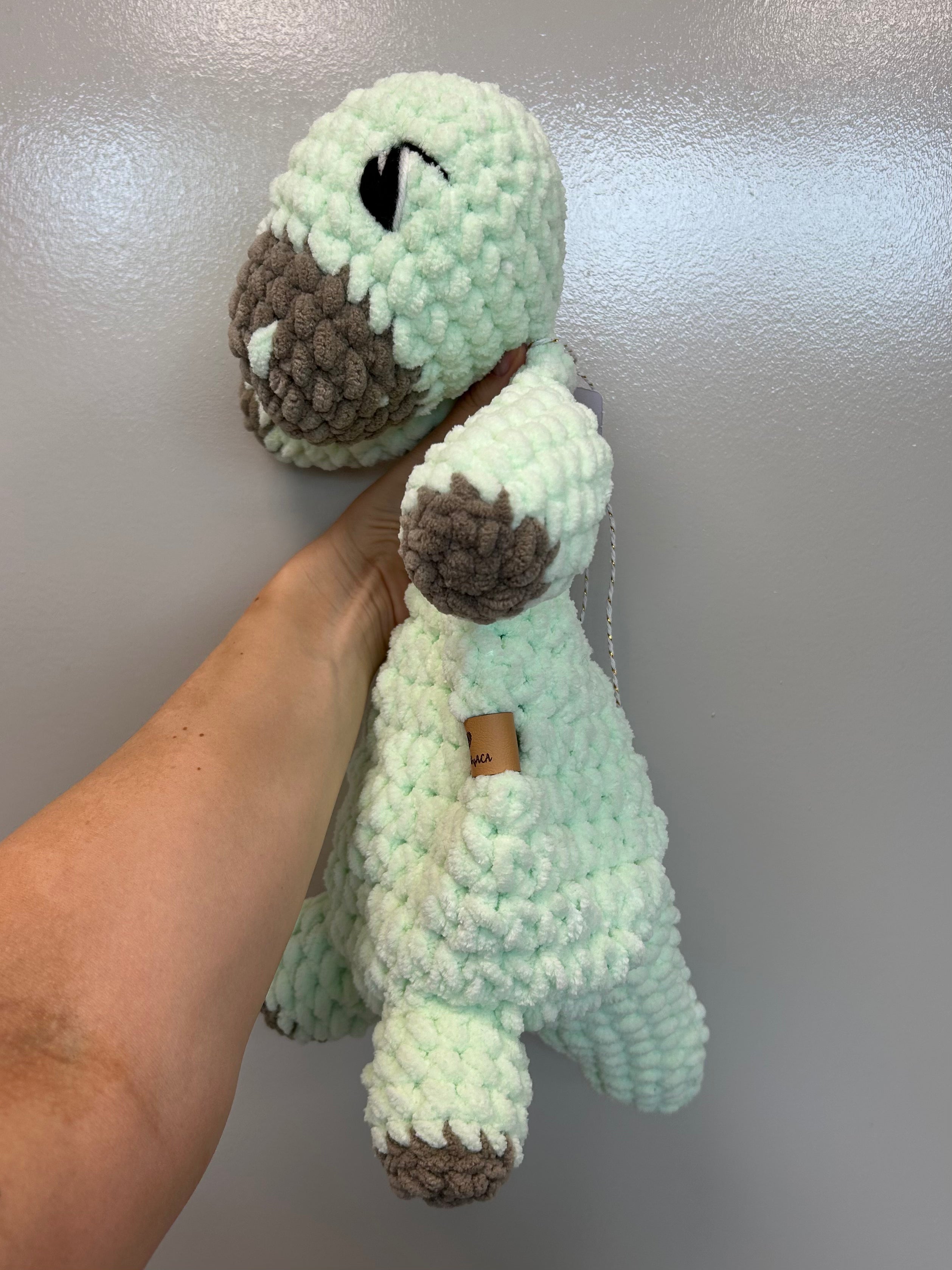 Baby Luna | Dani the Dino handgemaakte knuffel