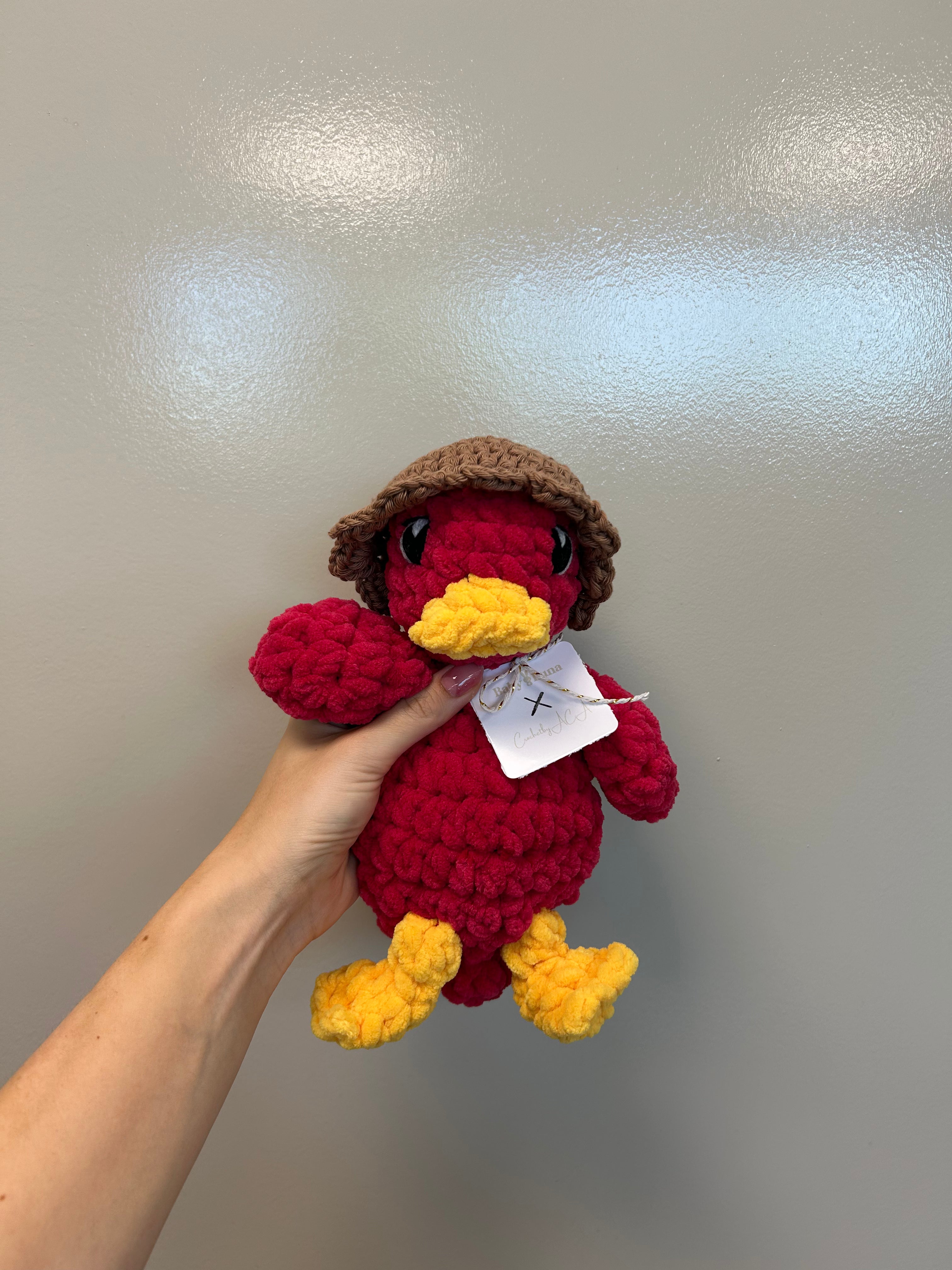 Baby Luna | Mini Della Duck handgemaakte knuffel