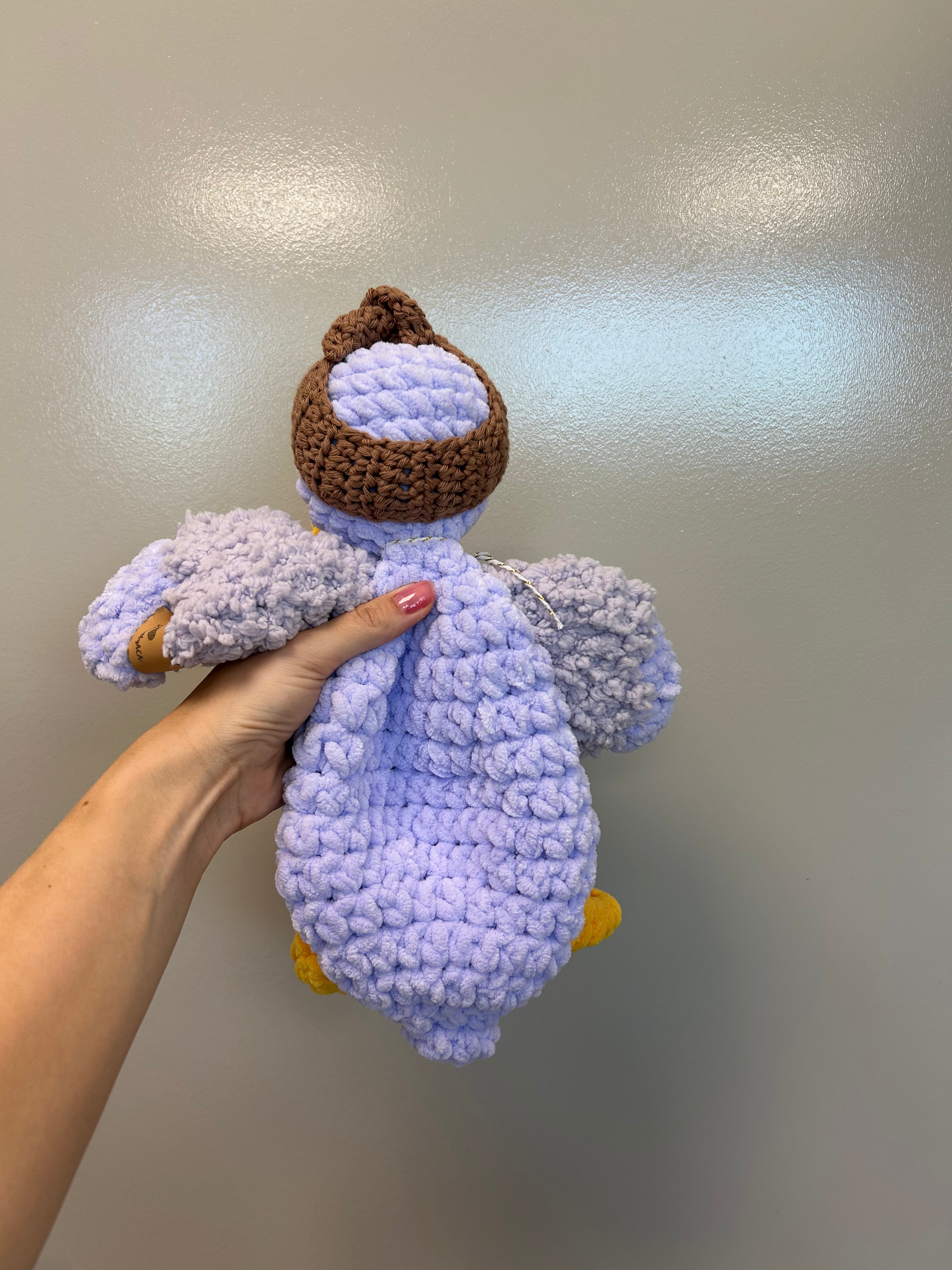 Baby Luna | Della the Duck handgemaakte knuffel