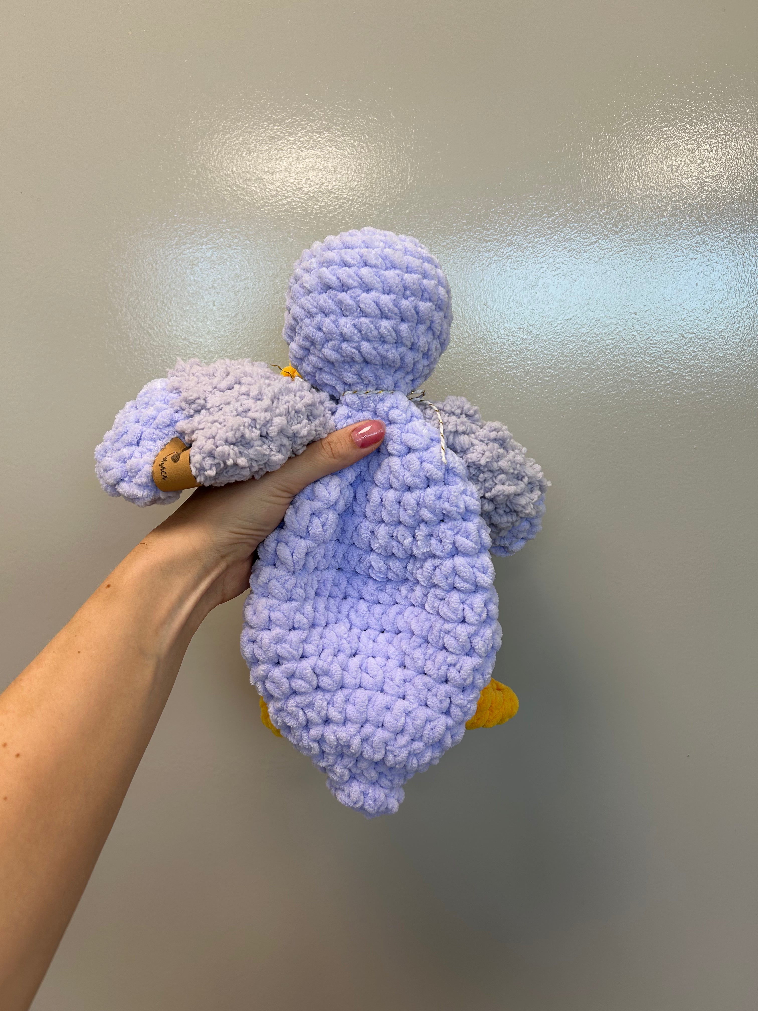 Baby Luna | Della the Duck handgemaakte knuffel