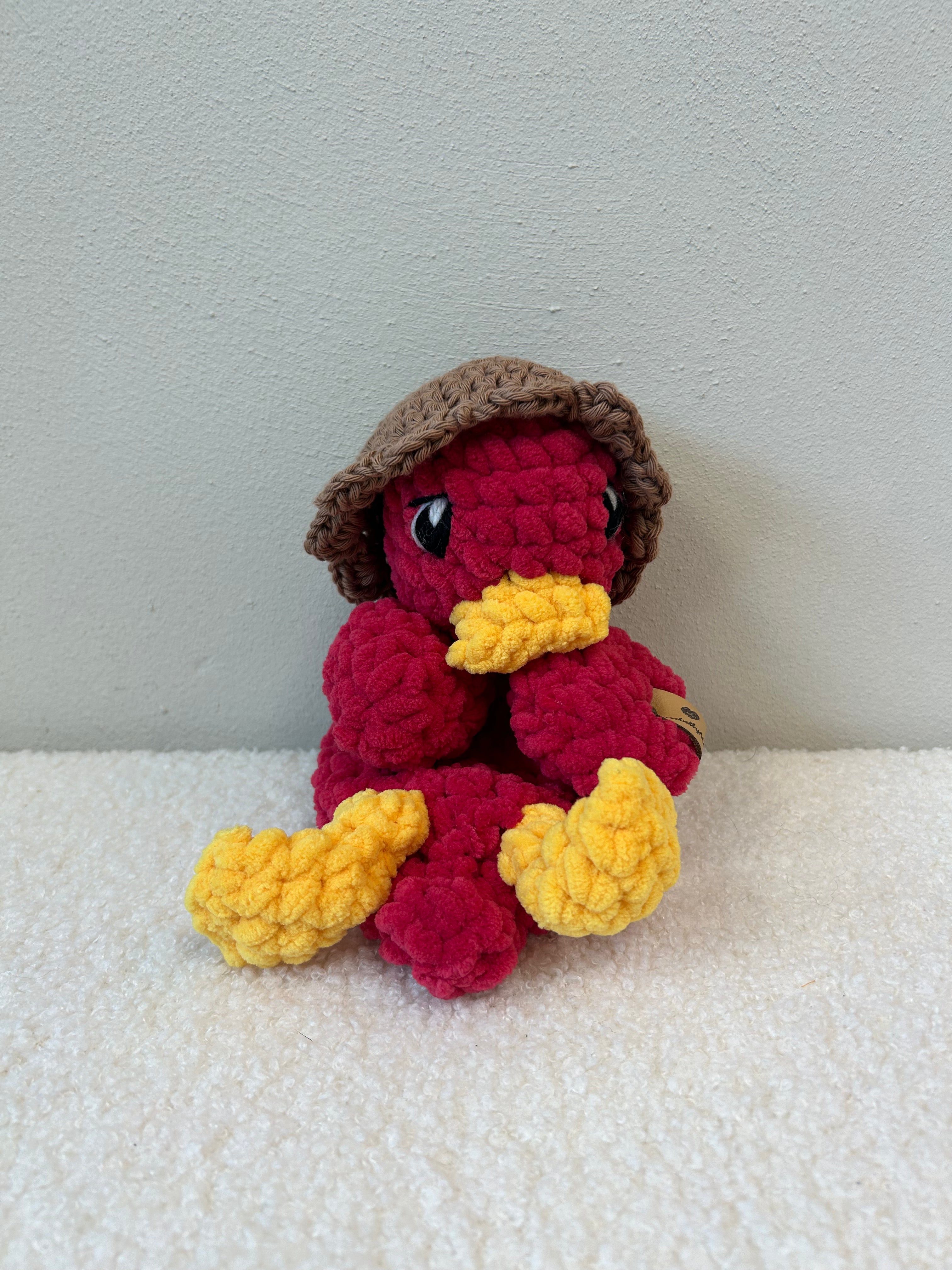 Baby Luna | Mini Della Duck handgemaakte knuffel