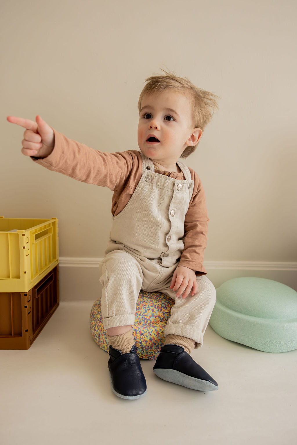 Baby Luna | Baby Slofje Navy