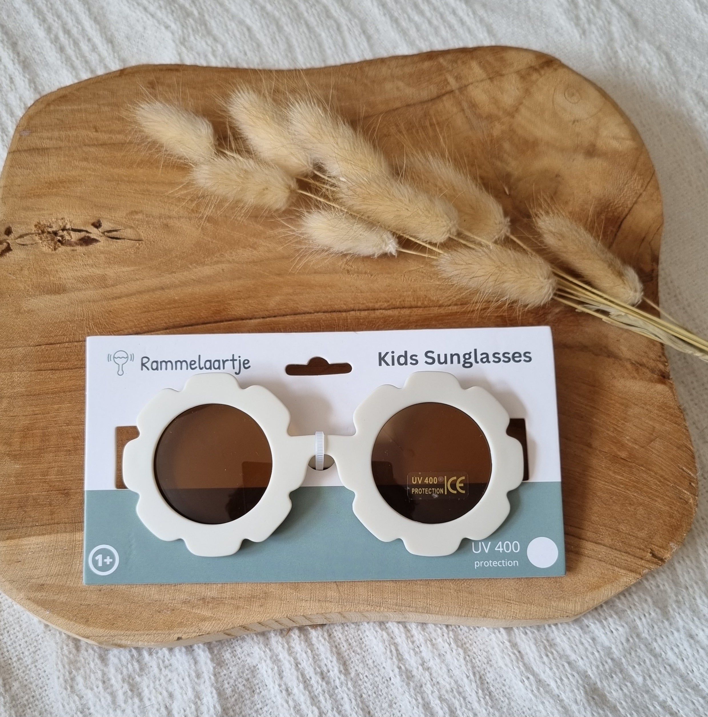 Baby- en kinder zonnebril UV400 bloem