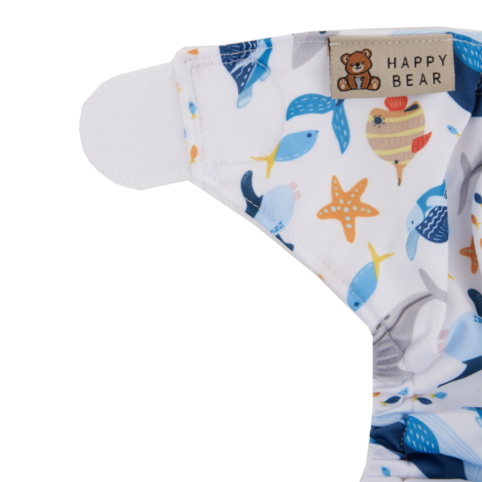 Baby Luna | Zwemluier | Klittenband | Sea Animals