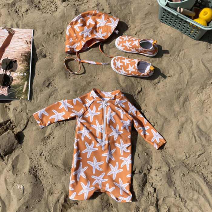 Baby Luna | Swim Essentials | Seastar | Oranje UV Zonnehoed