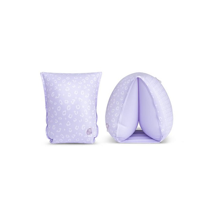 Baby Luna | Swim Essentials | Leopard | Lila Zwembandjes 2-6 jaar