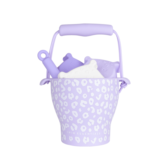 Baby Luna | Swim Essentials | Leopard | Lila Strandspeelset