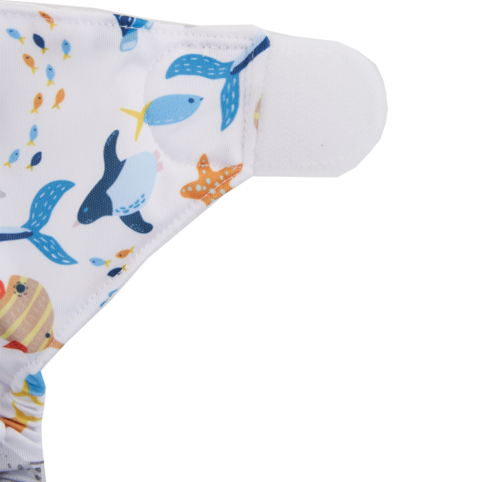 Baby Luna | Zwemluier | Klittenband | Sea Animals