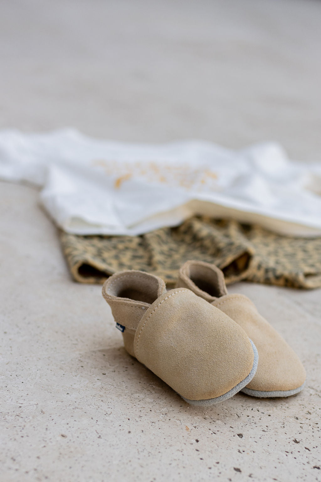 Baby Luna | Baby Slofje Niquel